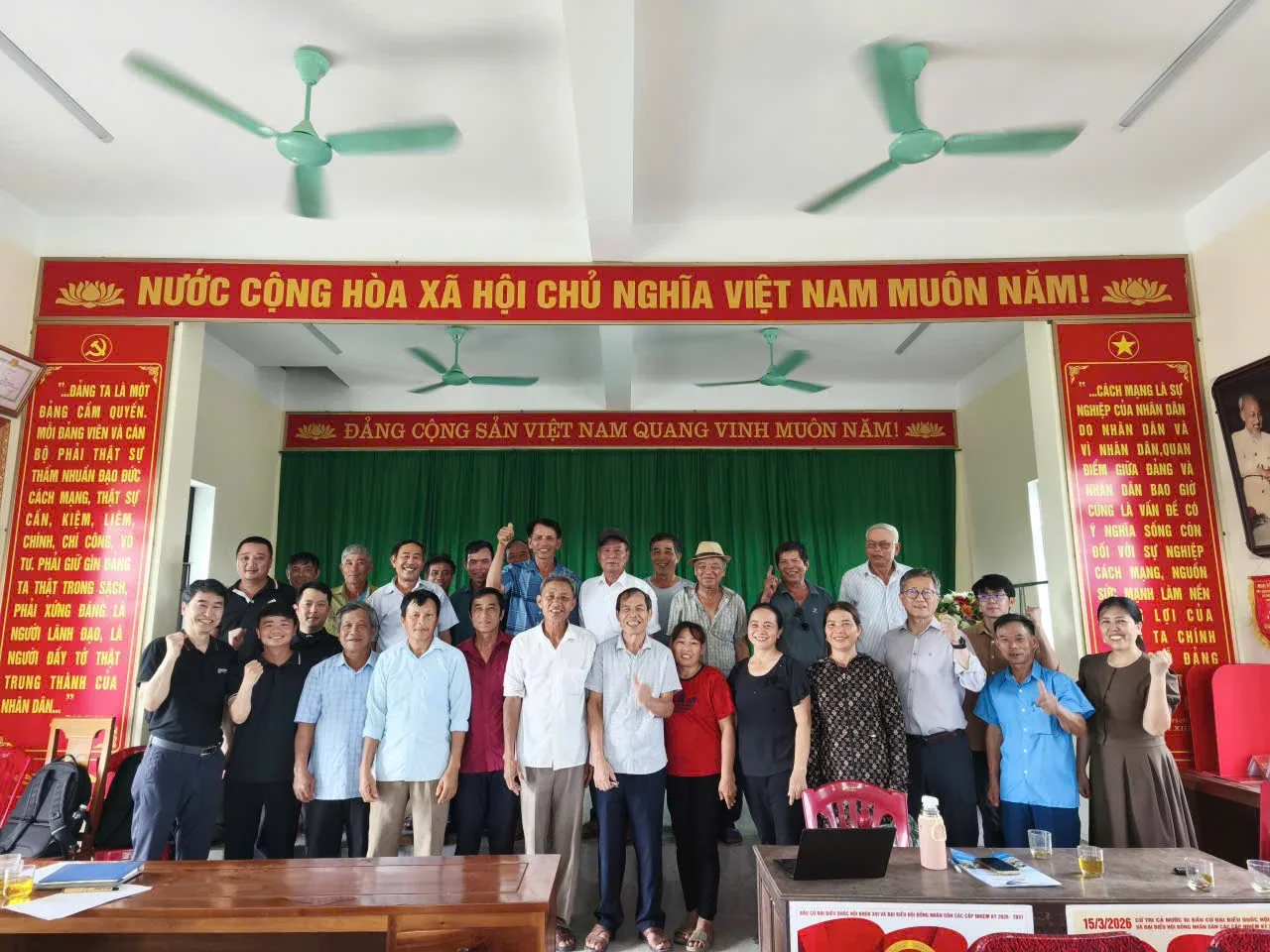 Ảnh tư liệu về công việc của HTX